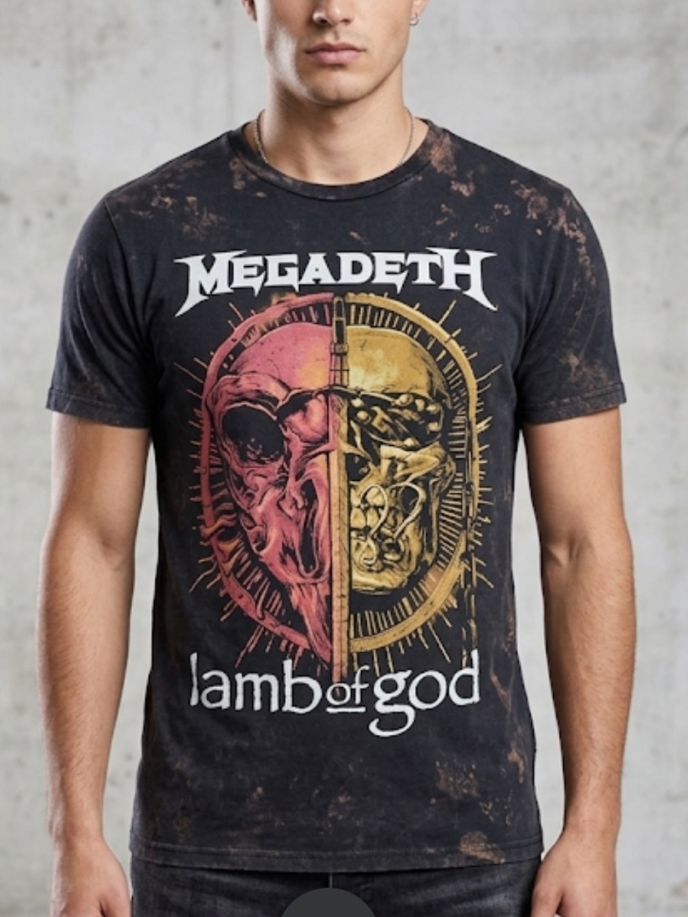 Megadeth shirt men’s black custom